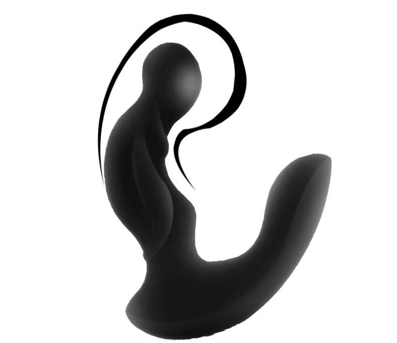 Electric Shock Pulse Man Prostate Massage Vibrators Sex Toy For Men Wireless Rotation Male Anal Butt Plug Stimulator Masturbator