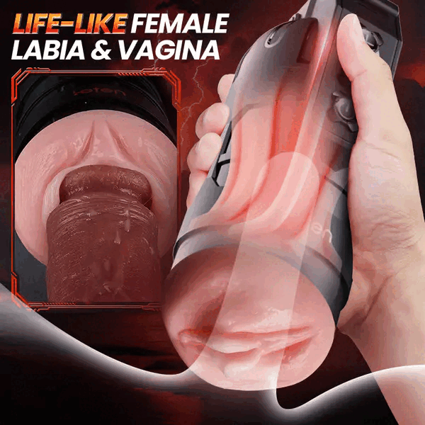 Leten hand grenade blast smart APP sound-emitting A male masturbation device designed specifically for men
