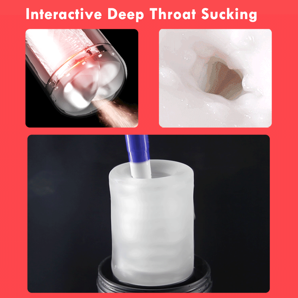 Automatic Telescopic Rotation Male Masturbation Cup