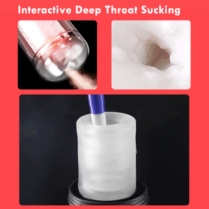 Automatic Telescopic Rotation Male Masturbation Cup
