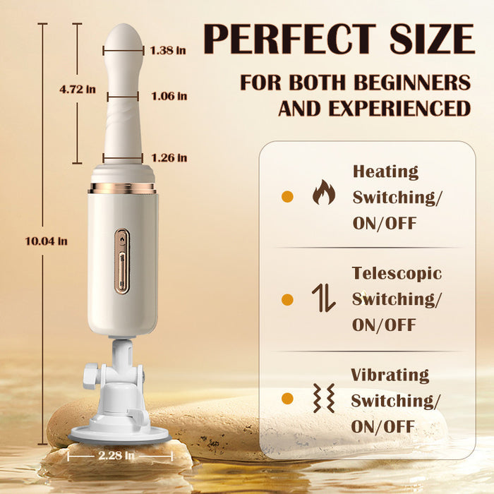 Buyging™ Heating  7 Thrusting 7 Vibrating Heating Sex Machine