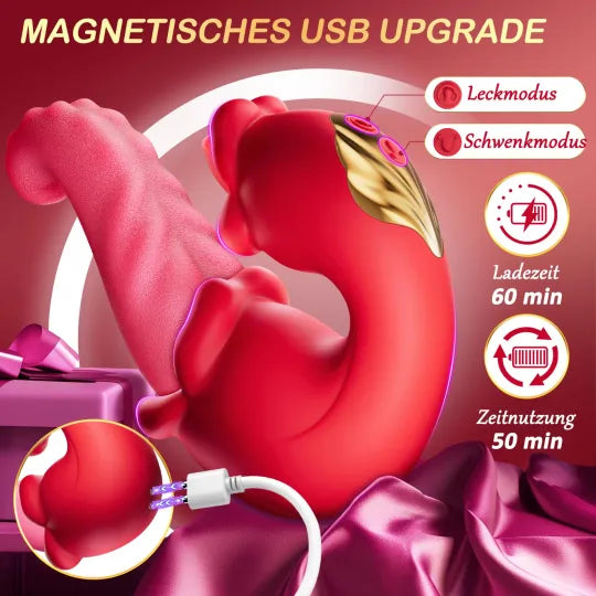 😍2026 Most Popular Adult Sex Toys for Women💞–💋Pleasure Tongue Vibrator Dildo👅