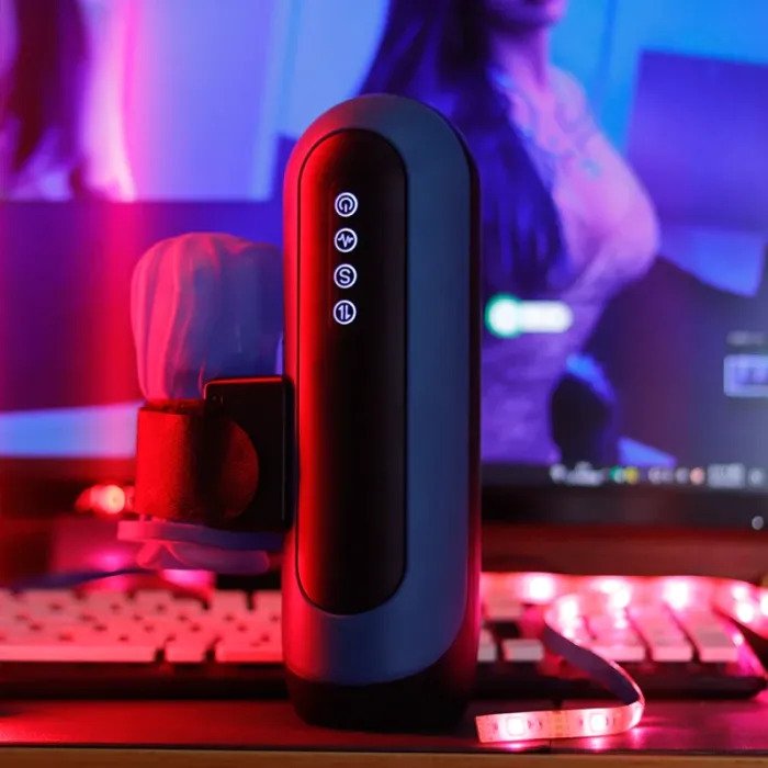 Sexoralab - XT25 External Auto Stroker Thrusting Vibrating Multi Adapteable Low Noise