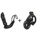 APP Control 9 Vibrating Thrusting Prostate Massager With Dual Cock Rings