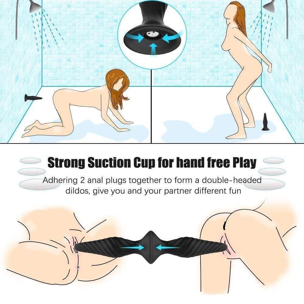 3PCs Vibrating Anal Trainer Set