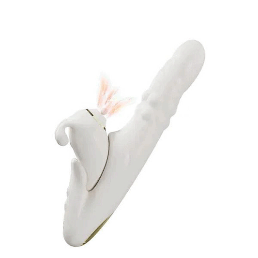 ❤️😍 2-in-1 Detachable Suction & Thrusting Vibrator with App Control