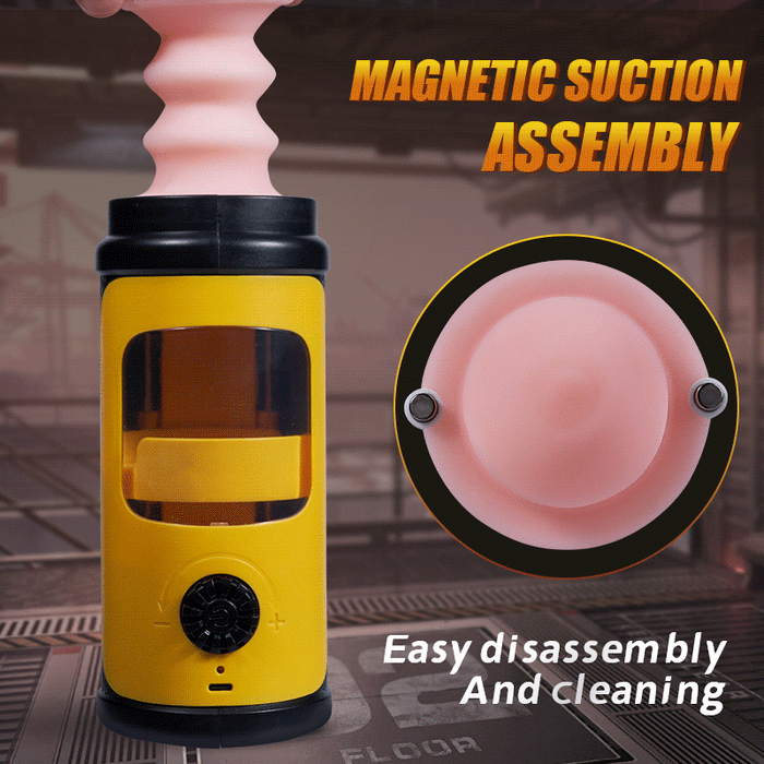 Automatic 5-Speed Thrusting Smart Heating Male Masturbator