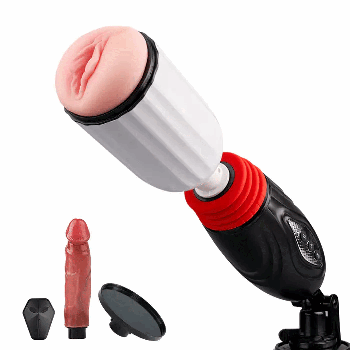 Sexoralab - 2 in 1 Thrusting Heating Couples Sex Machine with Remote ControlStella - 2 in 1 Thrusting Heating Couples Sex Machine with Remote Control