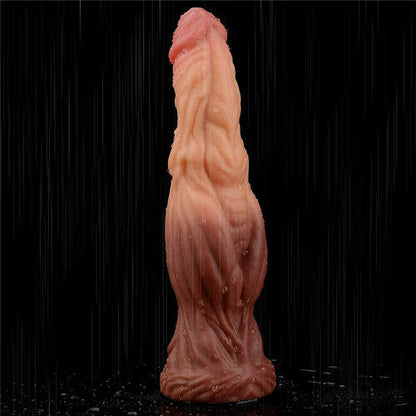 LOVETOY 9.65 Inch Dual-Layered Silicone Extra Large Dildo