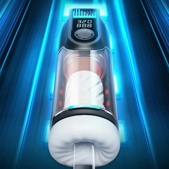 LETEN Intelligent Auto Stroker Dual Heating 9 Voice and Scene