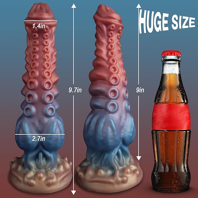 Huge Fantasy Monster Tentacle Dildo9.7”