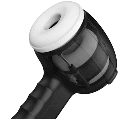 8 Vibrating 5 Thrusting Handheld Male Masturbtor