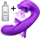 MOOLIGIRL Sucking Vibrator Women Sex Toys - AI Sync Flapping G Spot Vibrator Dildo with 7 Suction & Vibration Modes for Clitoral Nipple Stimulation, App Control Couples Thrusting Adult Toys & Games