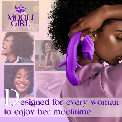 MOOLIGIRL Sucking Vibrator Women Sex Toys - AI Sync Flapping G Spot Vibrator Dildo with 7 Suction & Vibration Modes for Clitoral Nipple Stimulation, App Control Couples Thrusting Adult Toys & Games