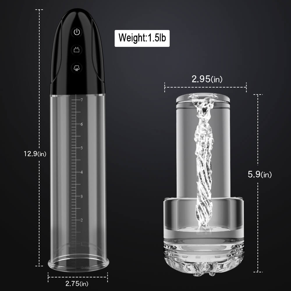 2 In 1 Vagina Sucking Electric Penis Enhancement Pump