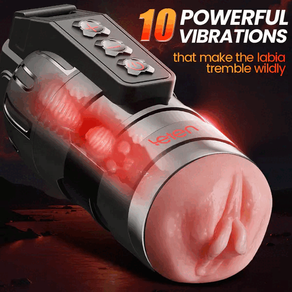 Leten hand grenade blast smart APP sound-emitting A male masturbation device designed specifically for men