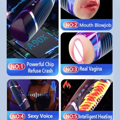 🎁2026 New Product 😍-4 in 1 male masturbation cup