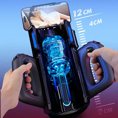 LETEN XT5 Auto Quickshot Stroker  Masturbator With 2 Sleeves 10 Modes & 10 Speeds