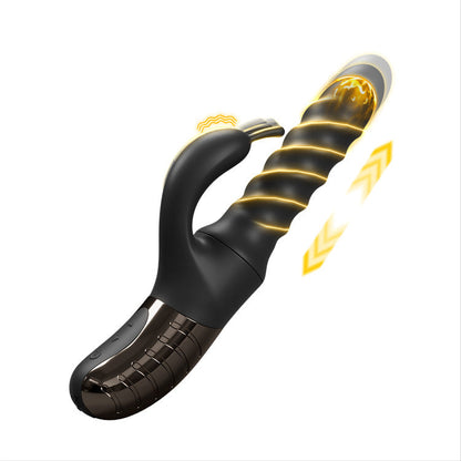 Thrusting 360°& Rotating MassageVibrator