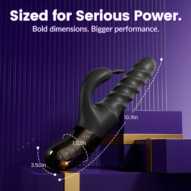 Thrusting 360°& Rotating MassageVibrator