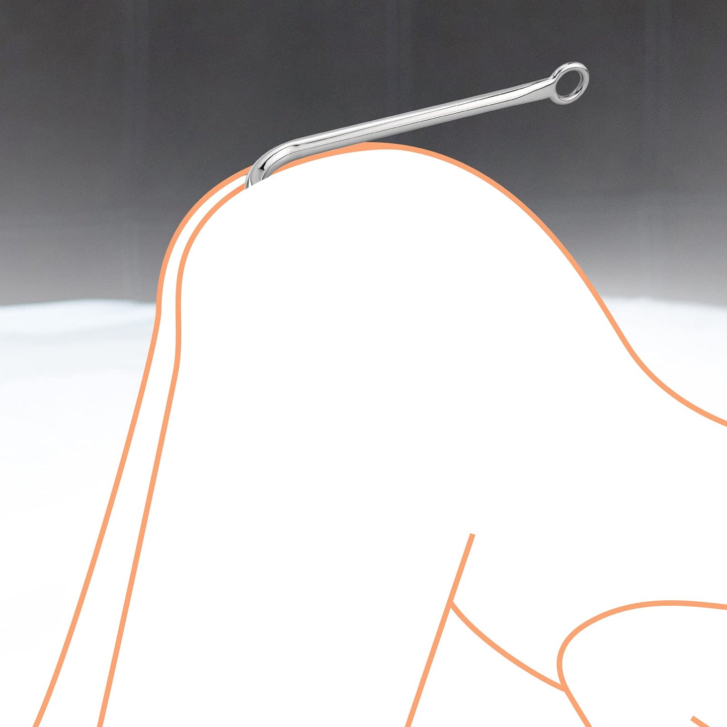 Buyging™ Stainless Steel Anal Hook with 3 Balls
