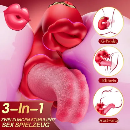 😍2026 Most Popular Adult Sex Toys for Women💞–💋Pleasure Tongue Vibrator Dildo👅
