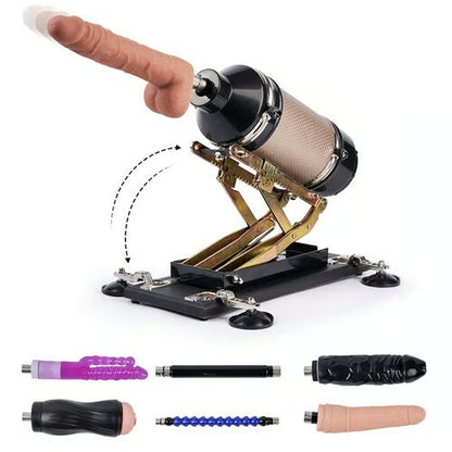 Iron Titan 400 Strokes/Mins 5 IN 1 Accessories Dildo Sex Masturbation Machine