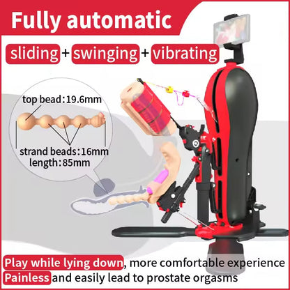 COMFY Men Sex Toy Automatic Masturbator & Prostate Massager Fun Combo