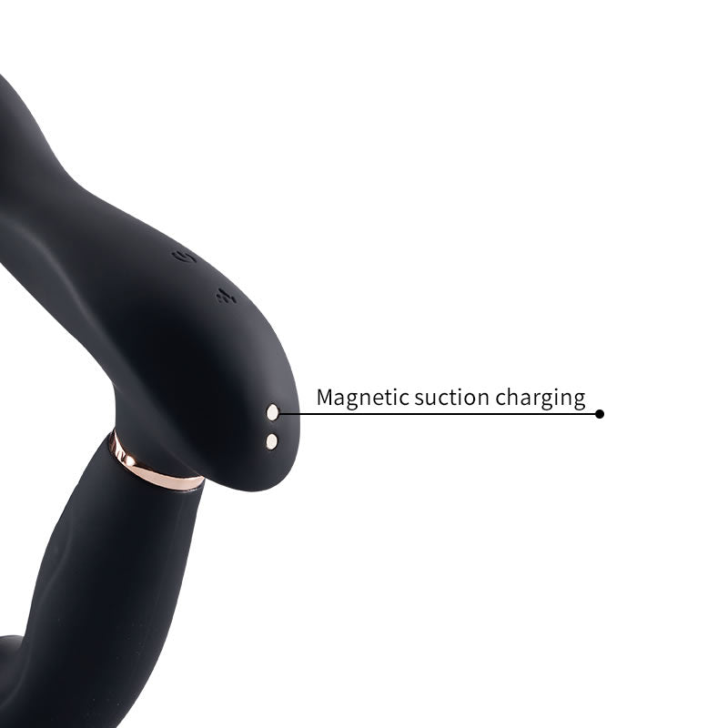 7 Vibrating & Pulsating Balls Teasing Prostate Massager