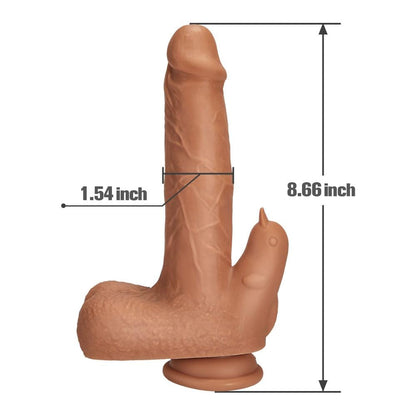 Clitoral stimulation Thrusting Didlo Heating Vibrator