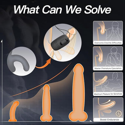 Sexoralab™ 6IN1 Male Masturbator 2 Pack Male Vibrator Penis Pump Stroker Pocket Pussy with CVT & Visual Controller, 8 Vibrating & 12 Frequencie