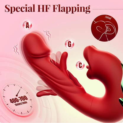 💥New on sale 2026 💞G-Spot Vibrator Female Sex Toy, featuring 7 slapping vibration modes and 5 licking/sucking modes.