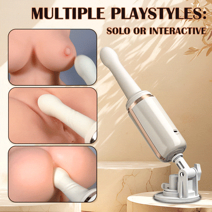 Buyging™ Heating  7 Thrusting 7 Vibrating Heating Sex Machine
