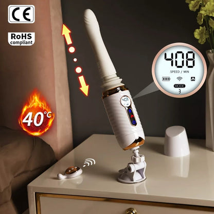R40 Remote Control Automatic Thrusting Sex Machine Gun